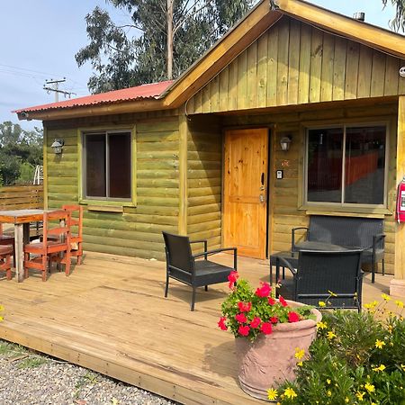 Cabaña en Tunquén, bosque, piscina y vista al mar Esterno foto