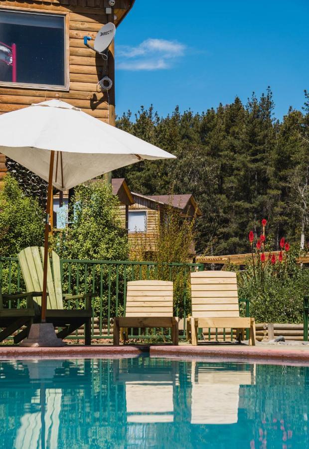 Cabaña en Tunquén, bosque, piscina y vista al mar Esterno foto